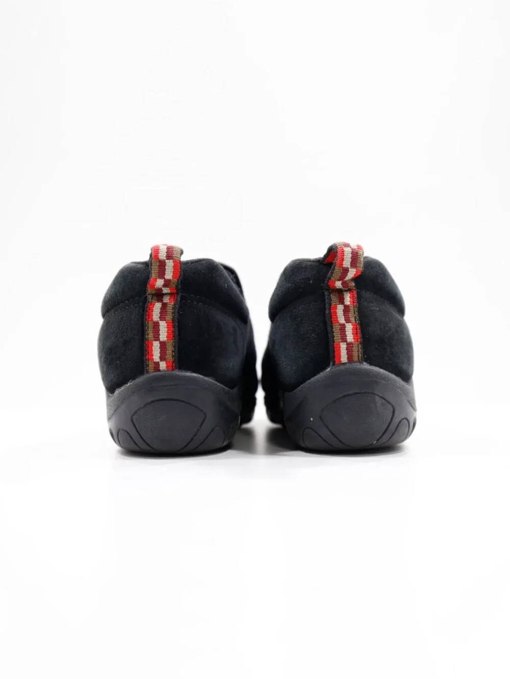 Merrell Jungle Moc Black Suede Leather Slip On Shoes - Youth 4